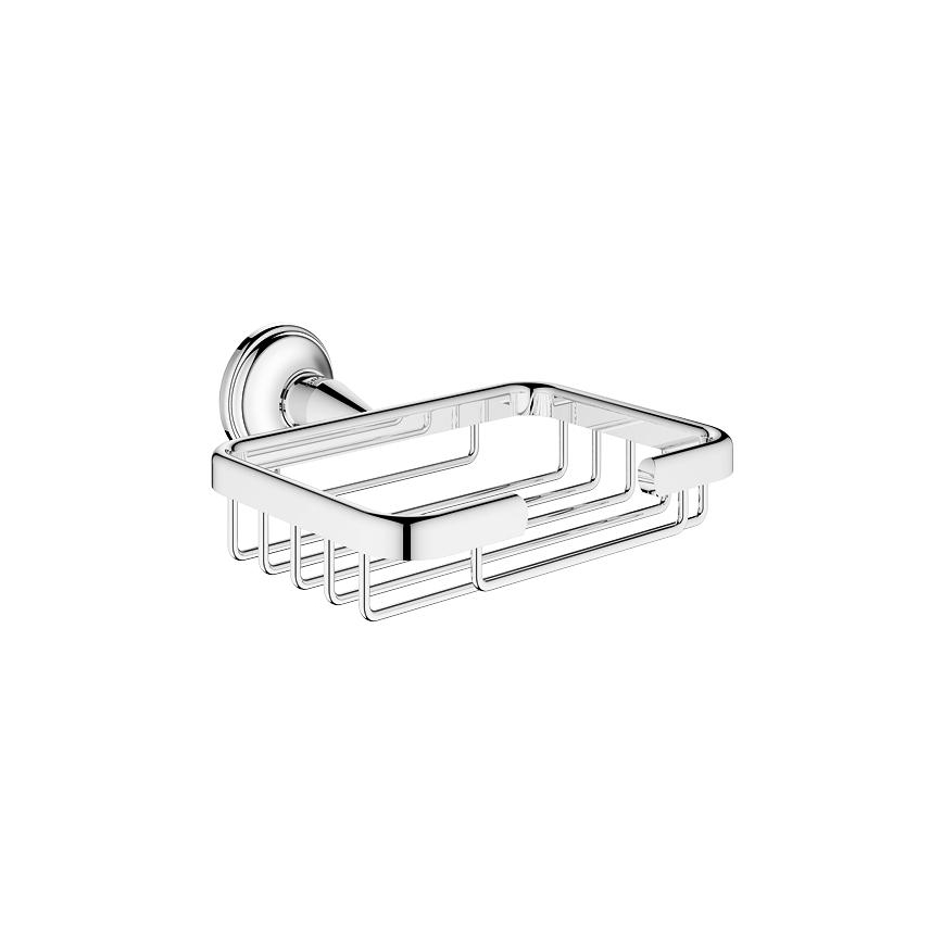 GROHE 40659001 - ESSENTIALS AUTHENTIC Corner Shelf, Polished Chrome