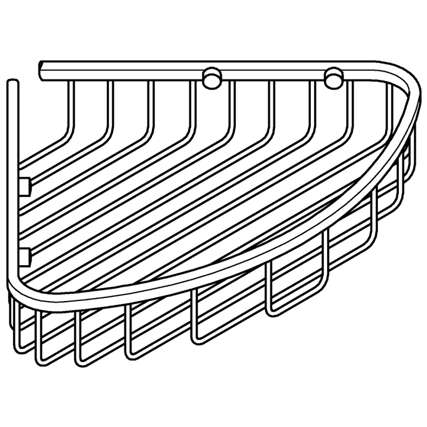 GROHE 40663001 - BAU COSMOPOLITAN Wire Soap Dish, Polished Chrome