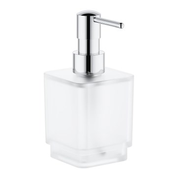 GROHE 40805000 - SELECTION CUBE Liquid Soap Dispenser 300 ml, Polished Chrome