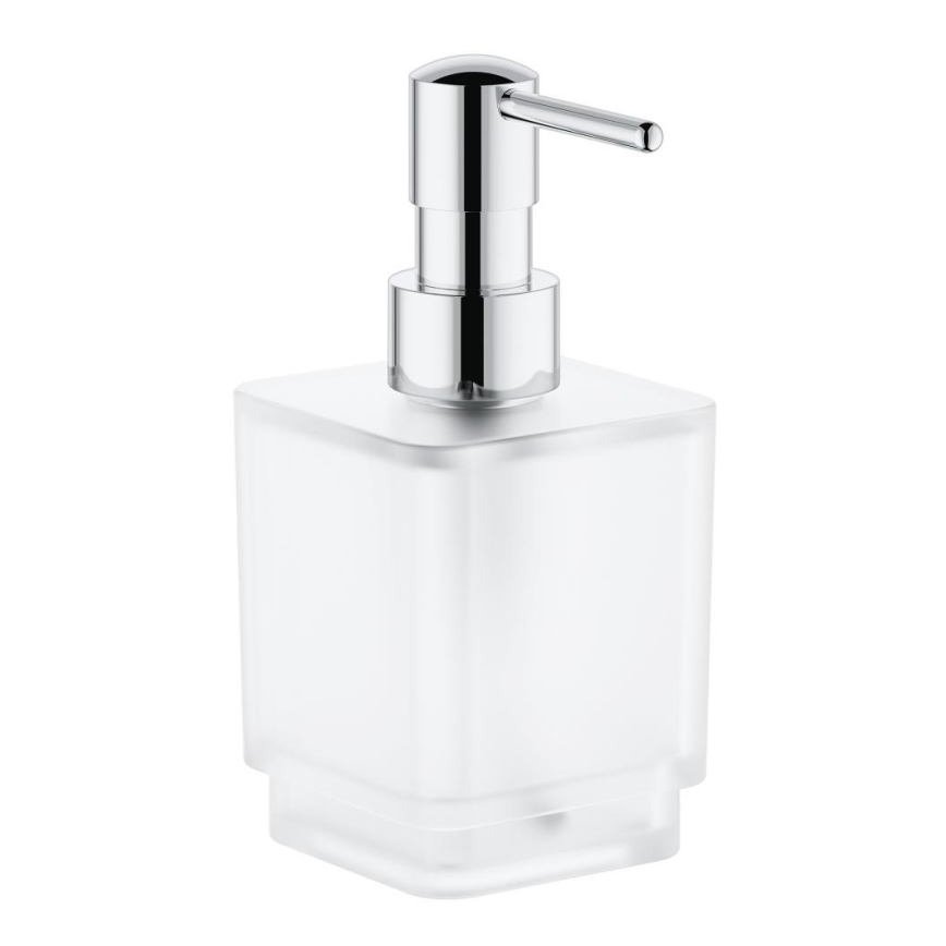 GROHE 40805000 - SELECTION CUBE Liquid Soap Dispenser 300 ml, Polished Chrome