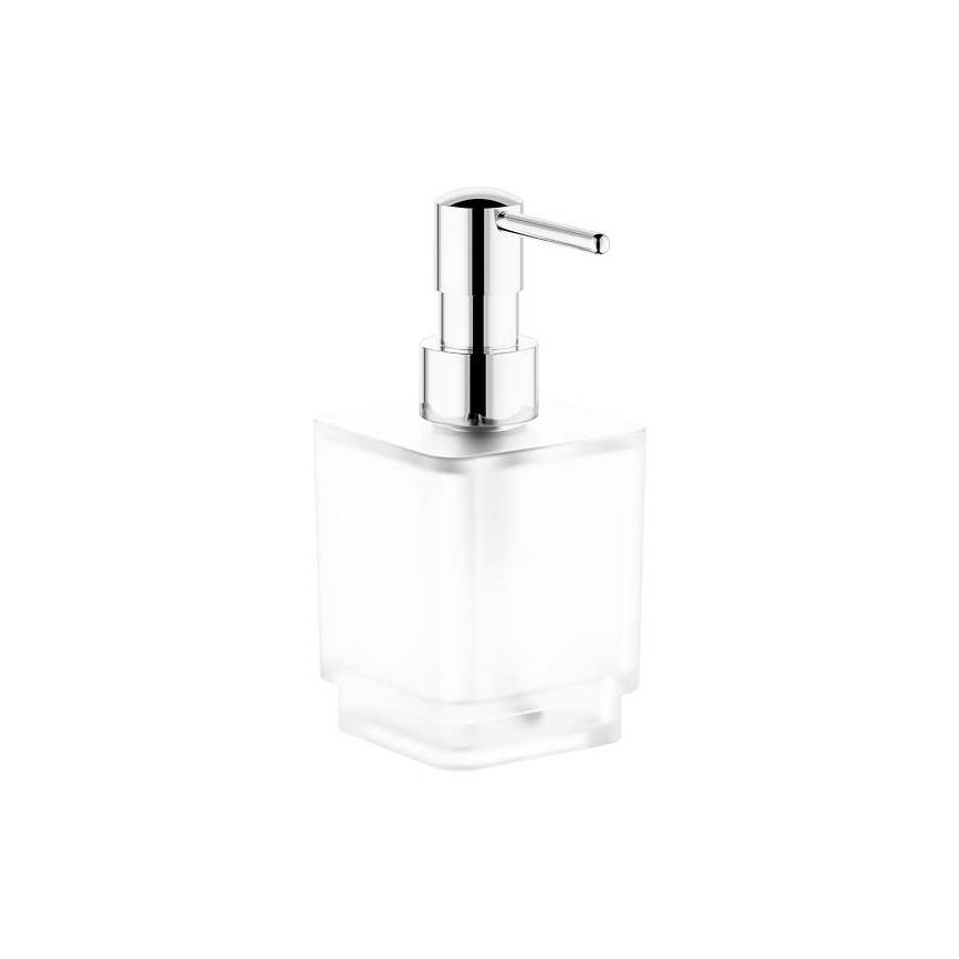 GROHE 40805000 - SELECTION CUBE Liquid Soap Dispenser 300 ml, Polished Chrome