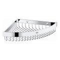 GROHE 40809000 - SELECTION CUBE Wire Soap Holder 20 × 20 cm, Polished Chrome