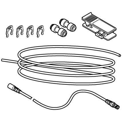 GROHE 40843000 - BLUE Extension Set, Polished Chrome