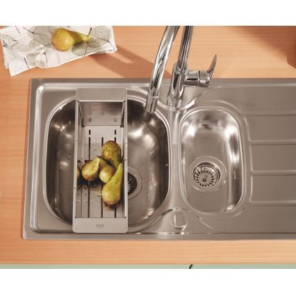 GROHE 40852SD0 - Multifunctional colander 450 × 150 × 100 mm stainless steel