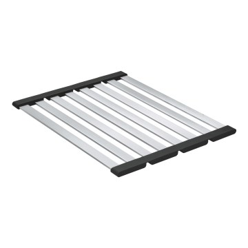 GROHE 40856SD0 - Brushed stainless steel drip tray 450 × 348 mm