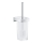 GROHE 40857000 - SELECTION CUBE Toilet Brush Set, Polished Chrome
