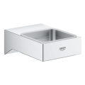 GROHE 40865000 - SELECTION CUBE Holder, Polished Chrome
