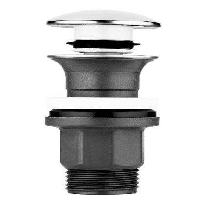 GROHE 40869000 - Ø 63 mm Drain Set, Polished Chrome