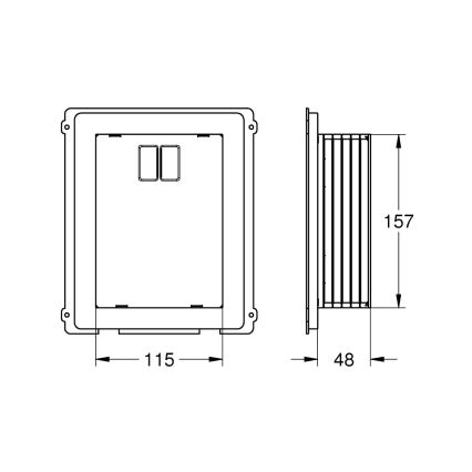 GROHE 40949000 - RAPID Inspection Chamber