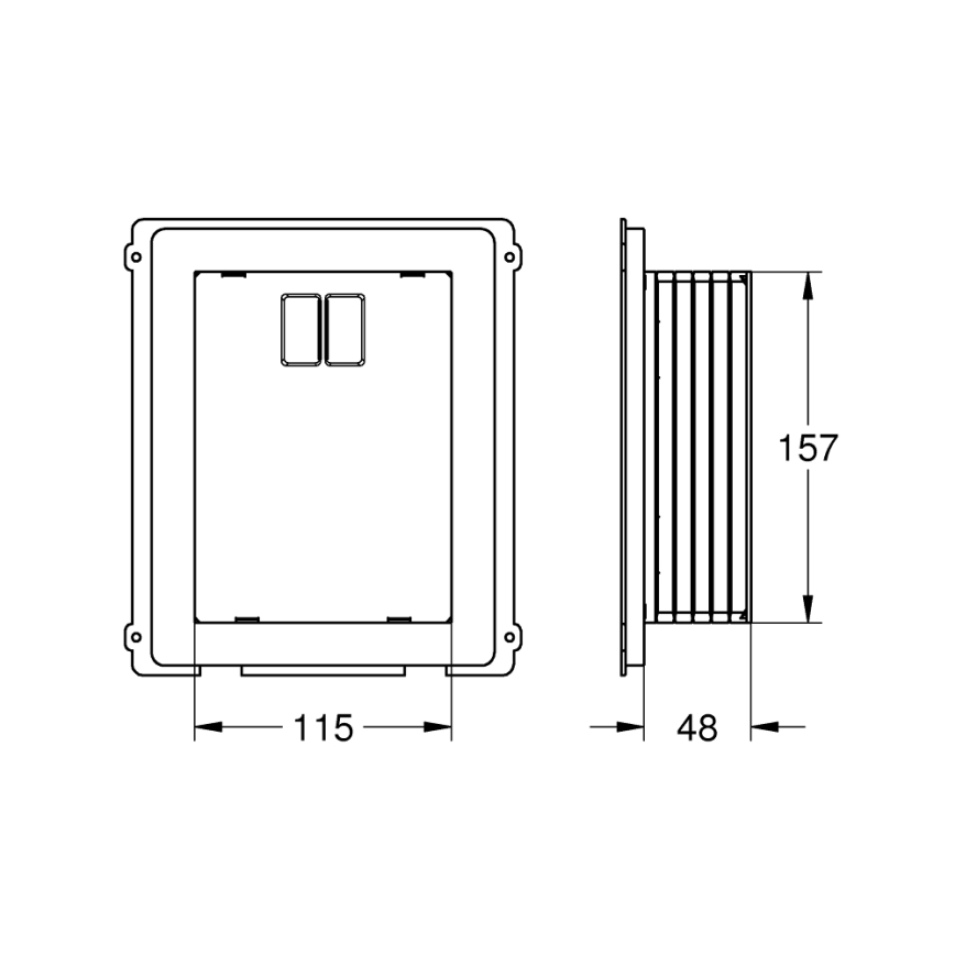 GROHE 40949000 - RAPID Inspection Chamber