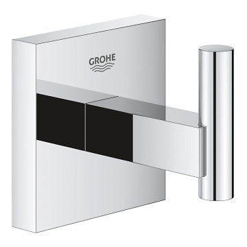 GROHE 40961000 - START CUBE Bathrobe Hook, Polished Chrome