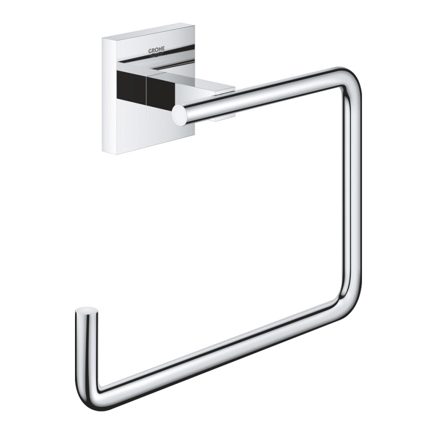 GROHE 40975000 - START CUBE Towel Holder, Polished Chrome