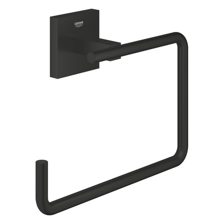GROHE 409752430 - START CUBE Towel Holder 18.8 x 13.8 cm Black