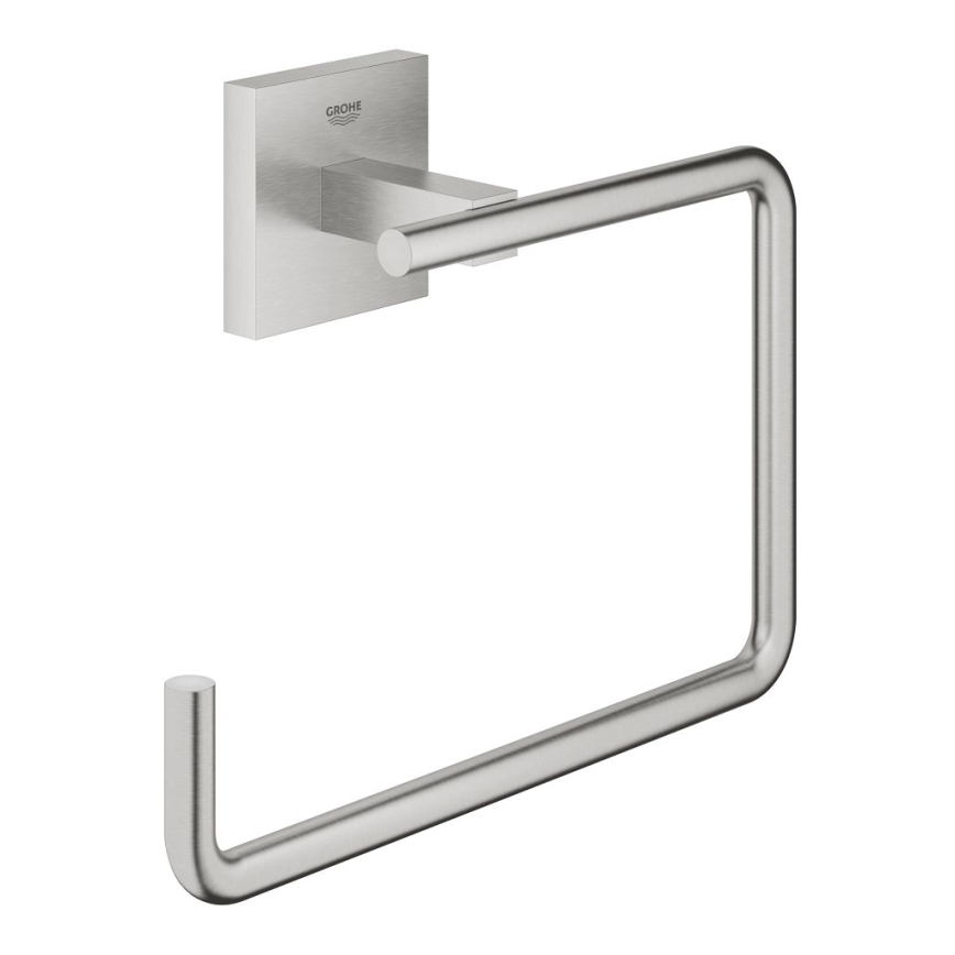 GROHE 40975DC0 - START CUBE stainless steel towel holder