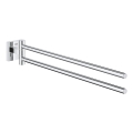 GROHE 40976000 - START CUBE 438 mm Towel Rail, Polished Chrome