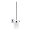 GROHE 40977000 - START CUBE Toilet Brush Set, Polished Chrome