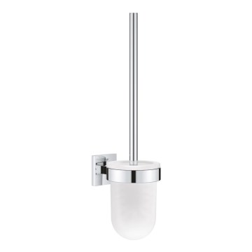 GROHE 40977000 - START CUBE Toilet Brush Set, Polished Chrome