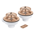 GROHE 40997DL0 - Bronze Drain Accessory Set