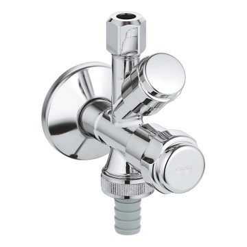 GROHE 41073000 - WAS Combination Angle Valve 12” × 38” Polished Chrome