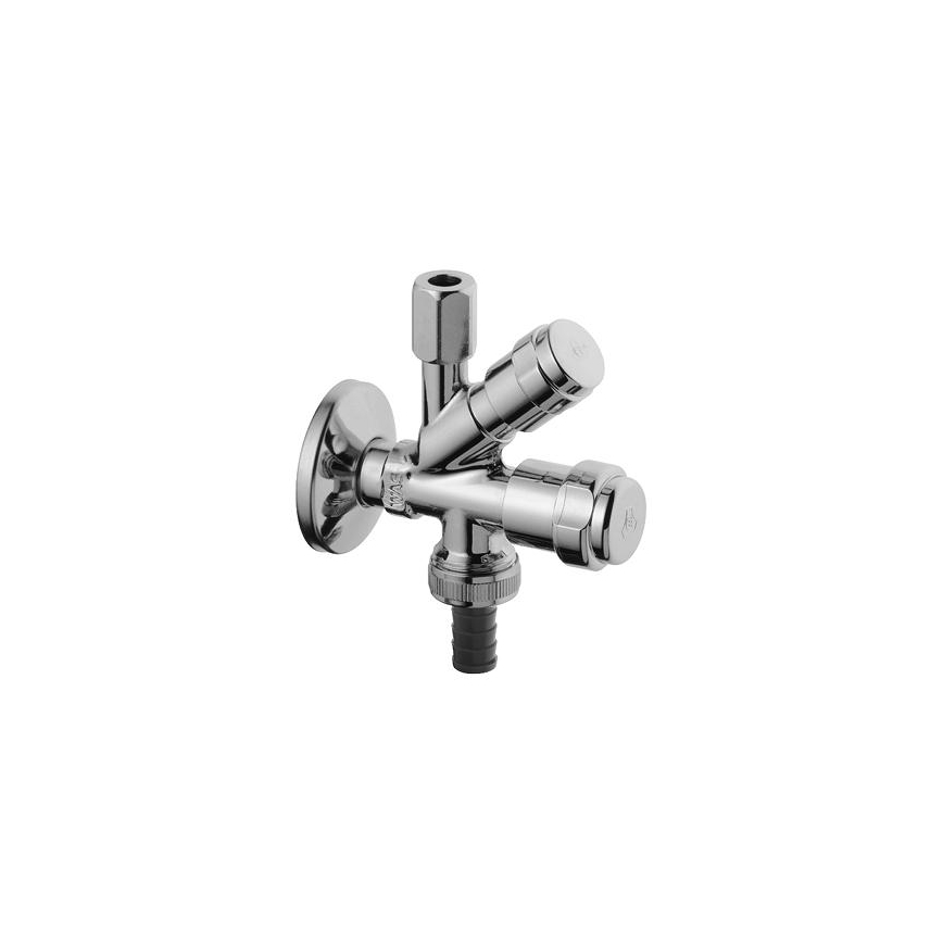 GROHE 41073000 - WAS Combination Angle Valve 12” × 38” Polished Chrome