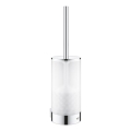 GROHE 41076000 - SELECTION Toilet Brush Set, Polished Chrome