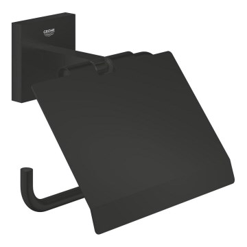 GROHE 411022430 - START CUBE Toilet Paper Holder, Black
