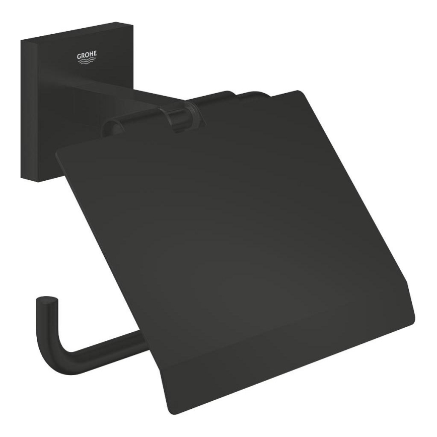 GROHE 411022430 - START CUBE Toilet Paper Holder, Black
