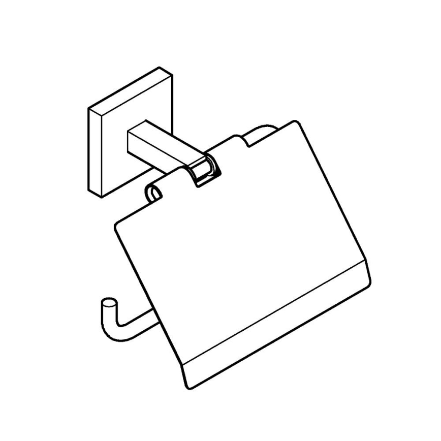 GROHE 41102DC0 - Toilet Paper Holder 60 x 110 x 111 Stainless Steel