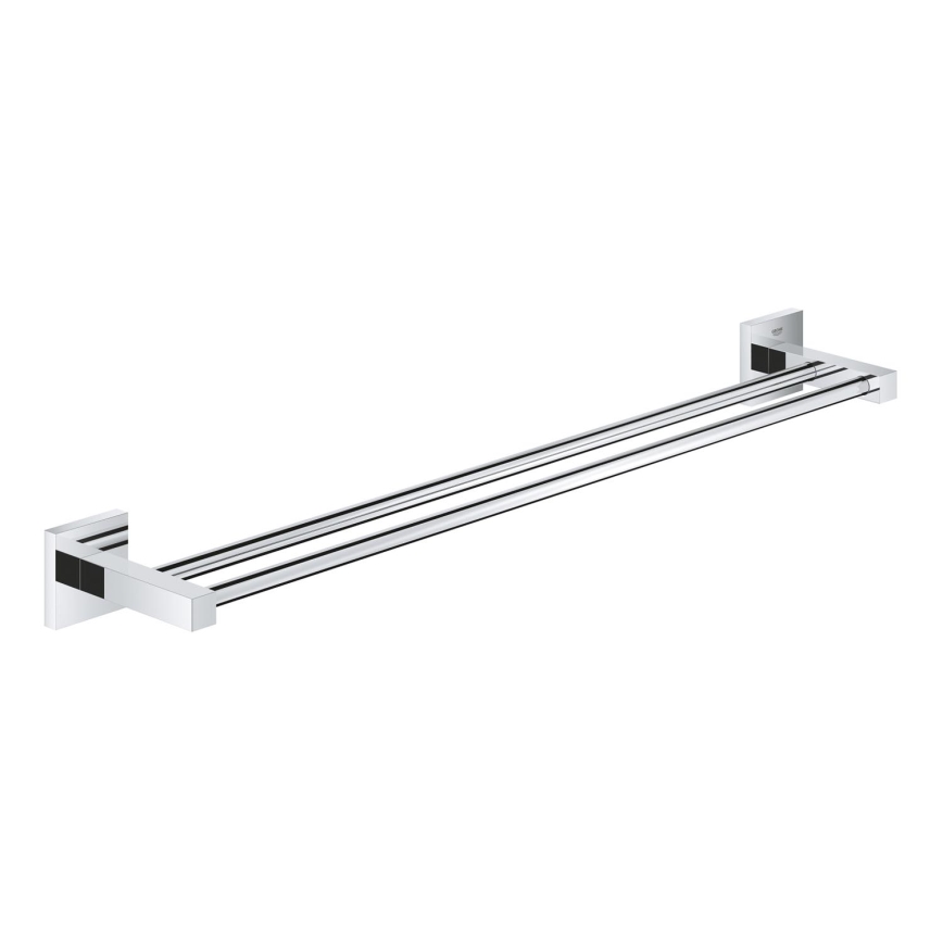 GROHE 41104000 - START CUBE Double-Arm Towel Rail 654 mm, Polished Chrome