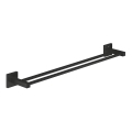 GROHE 411042430 - START CUBE Two-Arm Towel Rail, 654 mm, Black