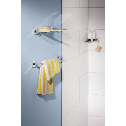 GROHE 41106000 - START CUBE 16 cm Corner Shower Shelf, Polished Chrome