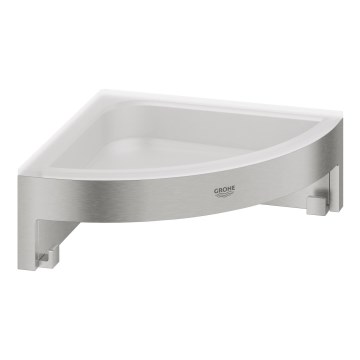 GROHE 41106DC0 - START CUBE corner shower shelf 200 x 200 x 60 mm stainless steel
