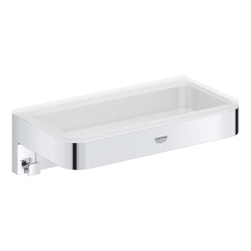 GROHE 41107000 - START CUBE 20 cm Shower Shelf, Polished Chrome