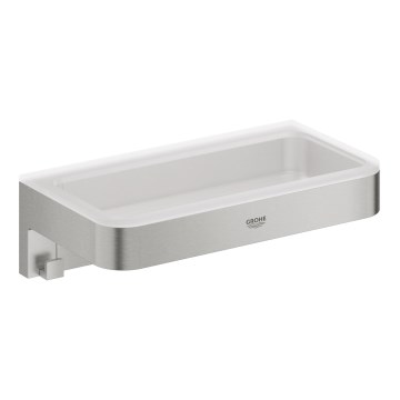 GROHE 41107DC0 - START CUBE 200 mm Shower Shelf, Stainless Steel