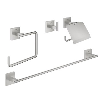 GROHE 41115DC0 - START CUBE Accessory Set 558 mm Polished Chrome
