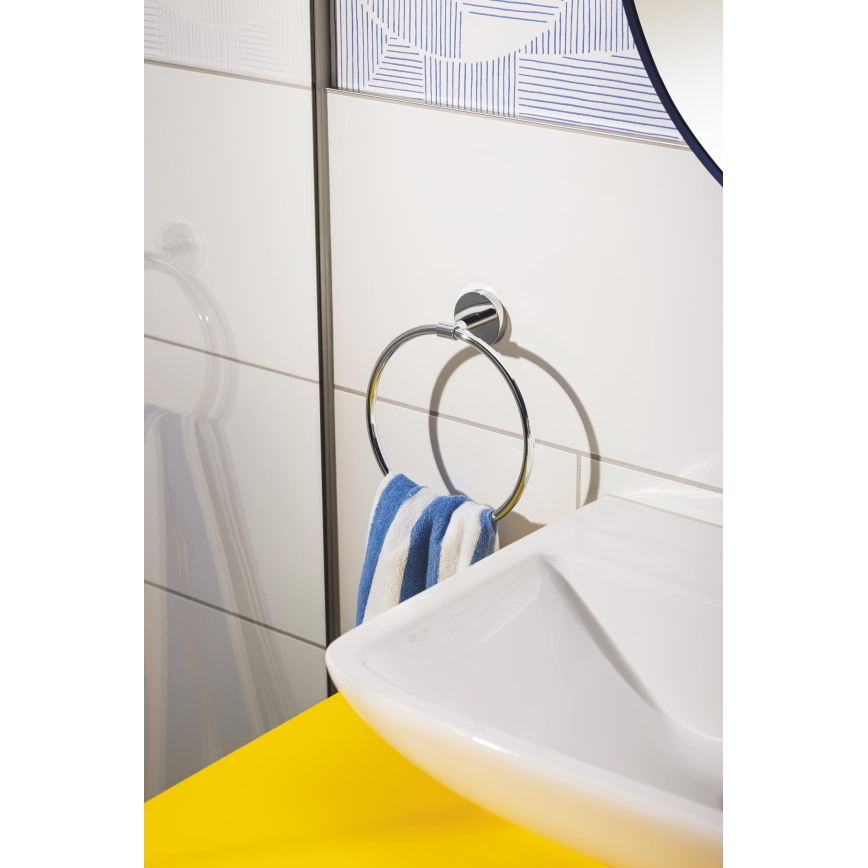 GROHE 41167000 - START COSMOPOLITAN Towel Holder, 200 mm Diameter, Polished Chrome