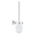 GROHE 41169000 - START Toilet Brush Set, Matte/Polished Chrome