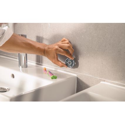 GROHE 41169000 - START Toilet Brush Set, Matte/Polished Chrome