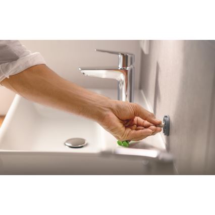 GROHE 41169000 - START Toilet Brush Set, Matte/Polished Chrome