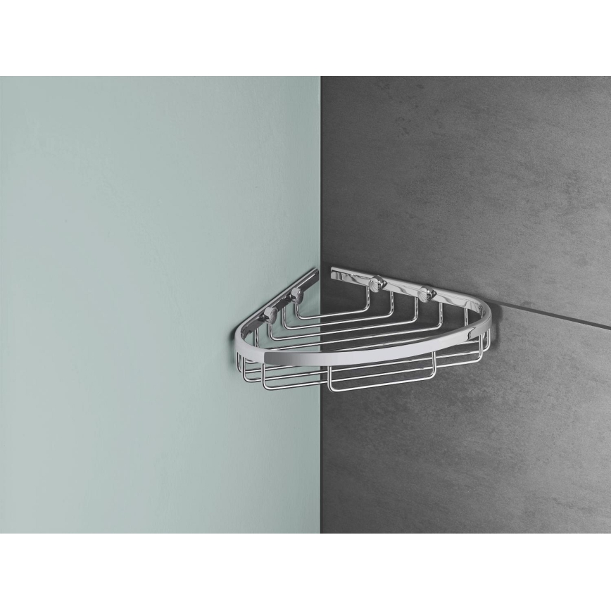 GROHE 41172000 - QUICKFIX START COSMOPOLITAN Corner Shelf 30,3 × 5,3 cm Chrome