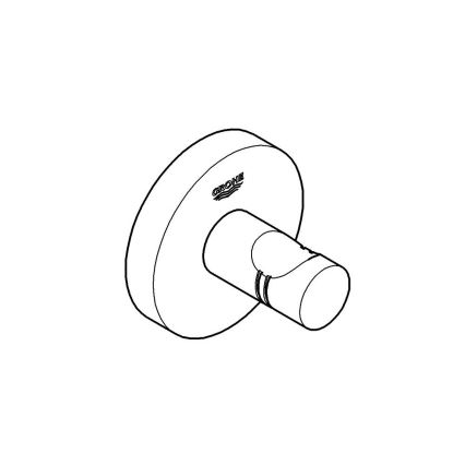 GROHE 411732430 - START Robe Hook, Black