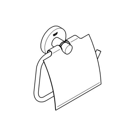 GROHE 41179000 - QUICKFIX START Toilet Paper Holder, Polished Chrome