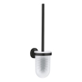 GROHE 411852430 - START Toilet Brush Set, 398 × 121 mm, Black