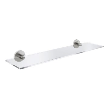 GROHE 41202DC0 - START Glass Shelf 530 mm, Stainless Steel