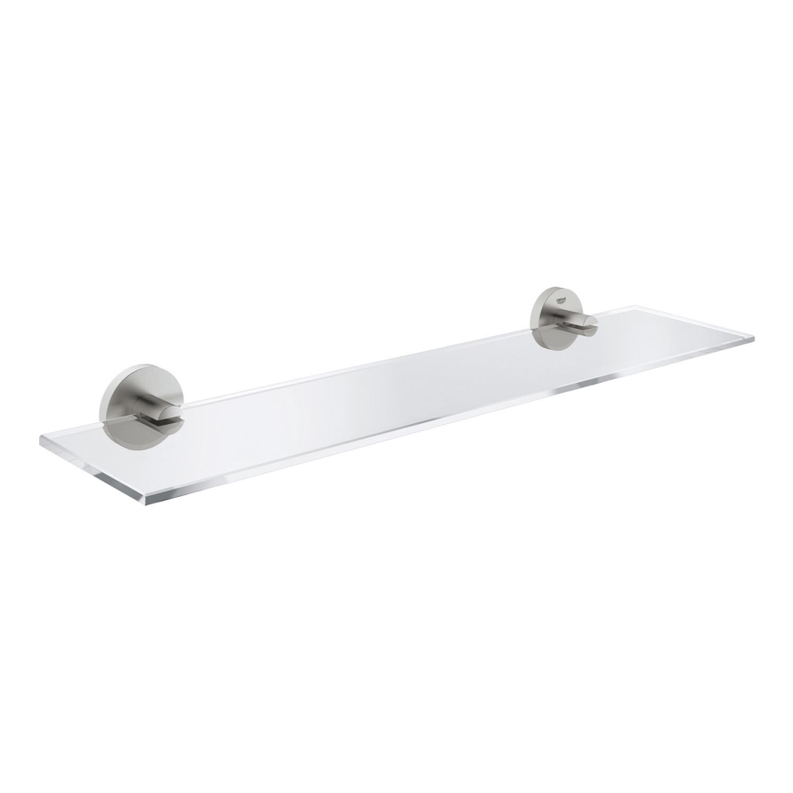 GROHE 41202DC0 - START Glass Shelf 530 mm, Stainless Steel