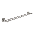 GROHE 41203DC0 - START Double-Arm Towel Rail, 654 mm, Stainless Steel