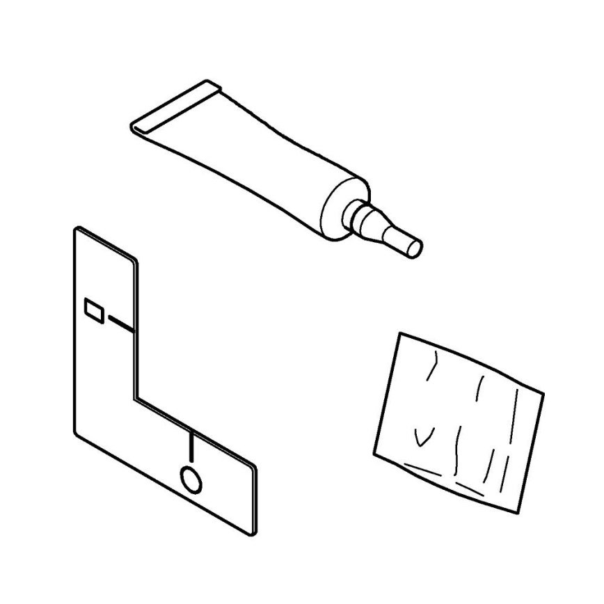GROHE 41247000 - QUICKGLUE S Clear Adhesive Kit