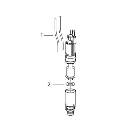 GROHE 42253000 - AV1 Drain Valve, Polished Chrome