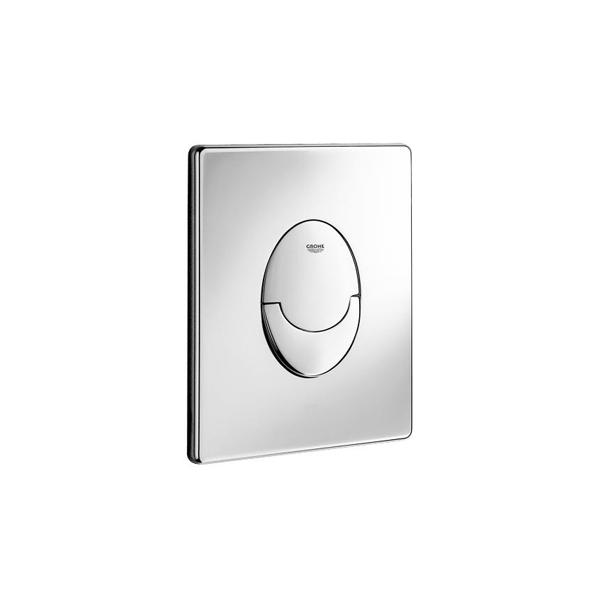 GROHE 42304000 - SKATE AIR Flush Plate, 156 × 197 mm, Polished Chrome