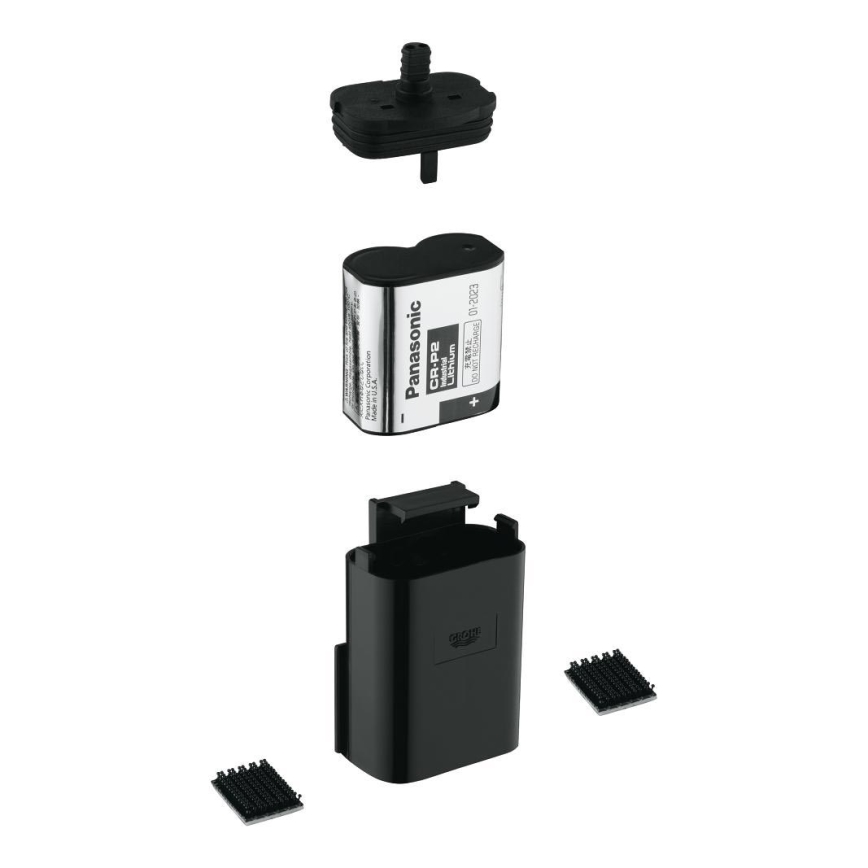 GROHE 42393000 - Housing with faucet, polished chrome finish